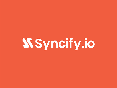 Syncify Logo design data transfer logo saas saas logo software software as a service sync logo