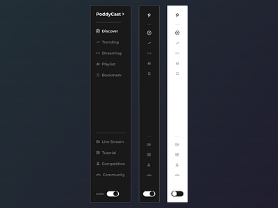 Dashboard Nav bar design 3d animation app appdesign booking branding dark dashboard design graphic design illustration light logo mobile mode motion graphics navvar product ui ux