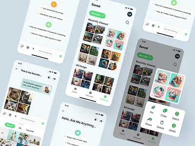 AI Images Generator Mobile App Design ai ai art ai image maker ai image maker app ai images component ai mobile app ai picture aiartificial intelligence app app design artificial intelligence chatgpt app generator image ios app design mobile mobile ui product design trendy ui ui design