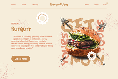 Burgurlicious - Web Design ad branding design graphic design illustration logo photoshop social media web design
