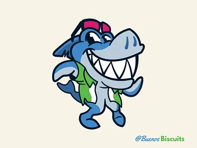 Carolina Beach Shark baseball beach beach shark branding carolina beach design graphic design illustration logo mascot mascot design milb minor league baseball music north carolina shag shark sport mascot surfer vector