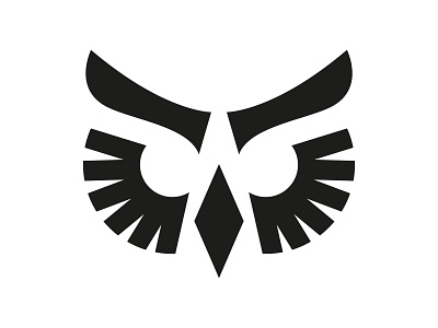 logo owl fun minimal brand branding logo logotype minimal monogram