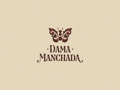 Dama Manchada | Visual identity argentina brand brand design branding buenos aires butterfly fileteado graphic design logo porteño tango typography visual identity