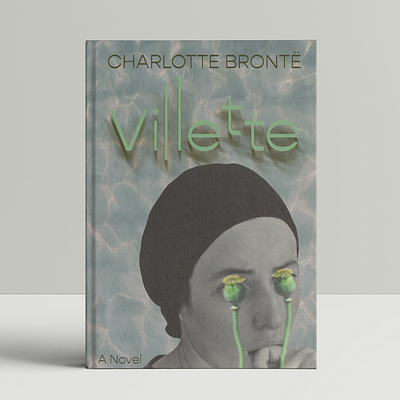 Book Cover Design for Charlotte Brontë's novel Villette book cover design design graphic design illustration