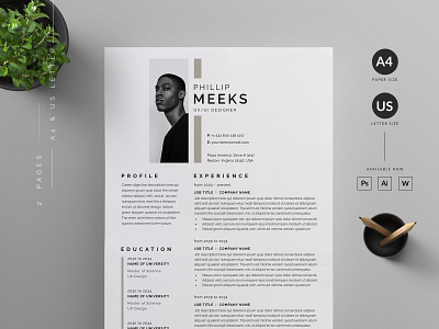 Resume/CV vector