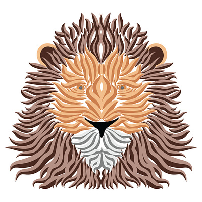 Lion Illuatration 3d animal illustrations animation art attractive beautiful brush art clean design eye catching design funny graphic design illustration kids line art logo strokes wild