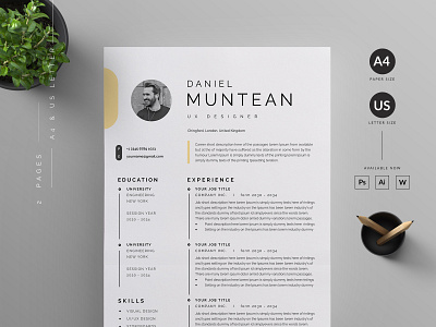 Resume/CV vector