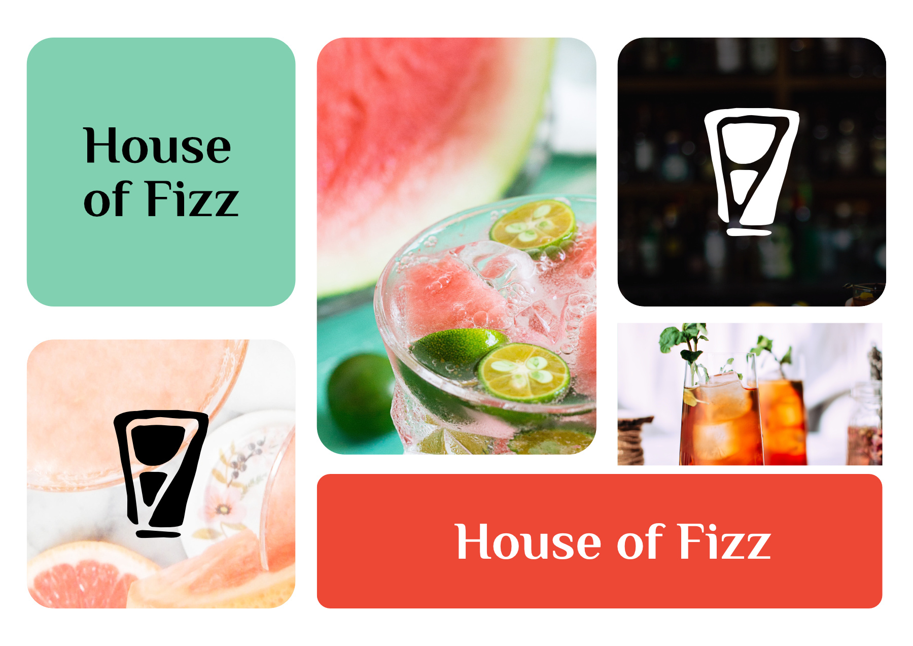 Logo design for a beverage company brand design brand identity branding graphic design icon logo logo design logomark soda soft drinks wordmark