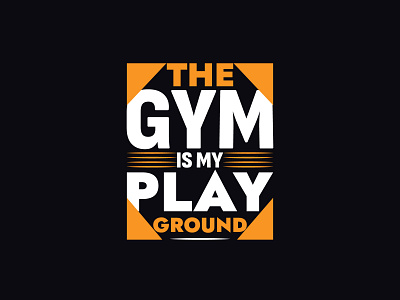 typography t shirt design for gym and fitness motivation strength