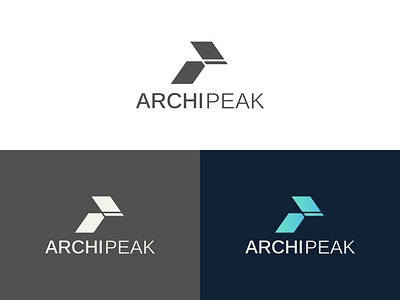 Archi Peak - Redefining Architectural Excellence aesthetics archi peak archi peak logo construction contemporary design engineering innovation logo logo design sustainability visionary