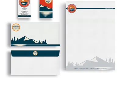 Branded pieces for Camp Ramah brand identity branding brochure letterhead marketing