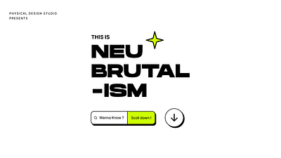 This is Neo-Brutalism animation branding design designtrends flat graphic design illustration neobrutalism trends vector