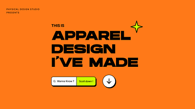 Apparel Collection - VOL 1. appareldesign branding clothing clothingbrand design designtrend flat graphic design illustration merch merchandise neobrutalism vector