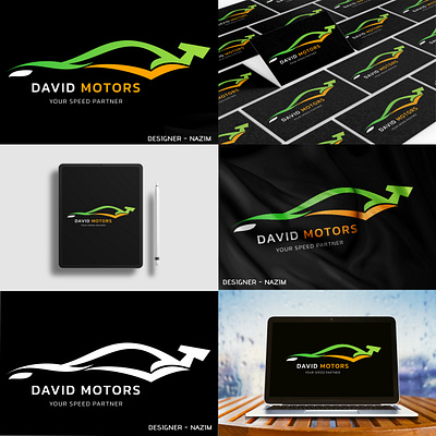 Modern Car Logo Design carlogo design graphic design illustration logo modernlogo