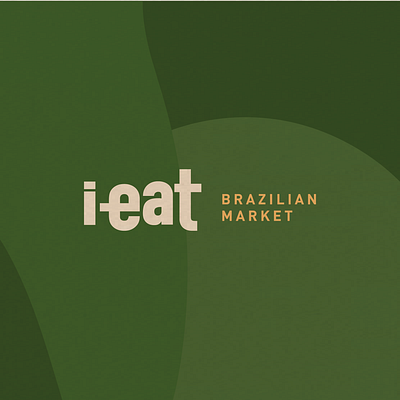 i-eat brazilian market - identidade de marca branding graphic design logo