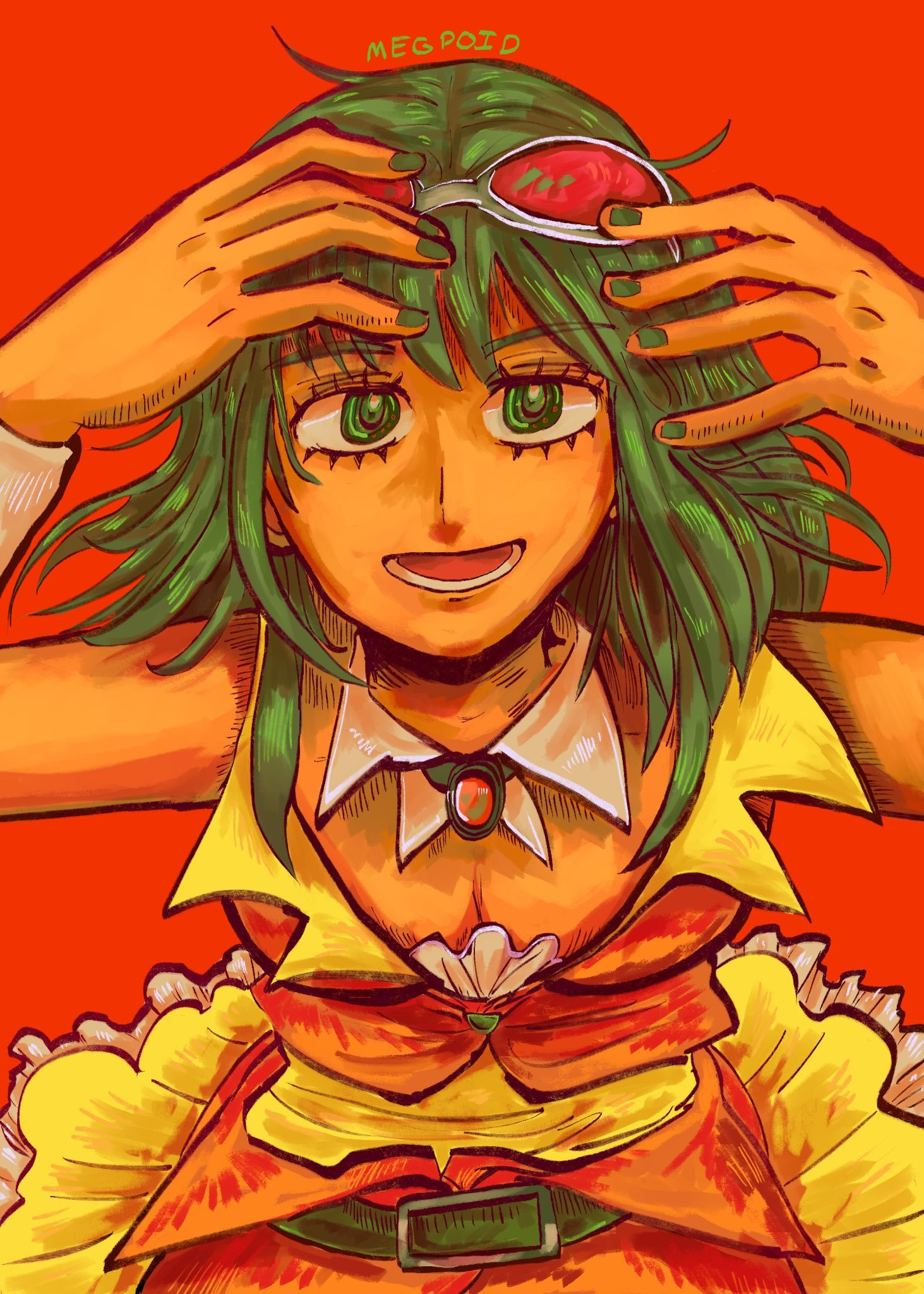 Megpoid gumi megpoid my art vocaloid vocasynth