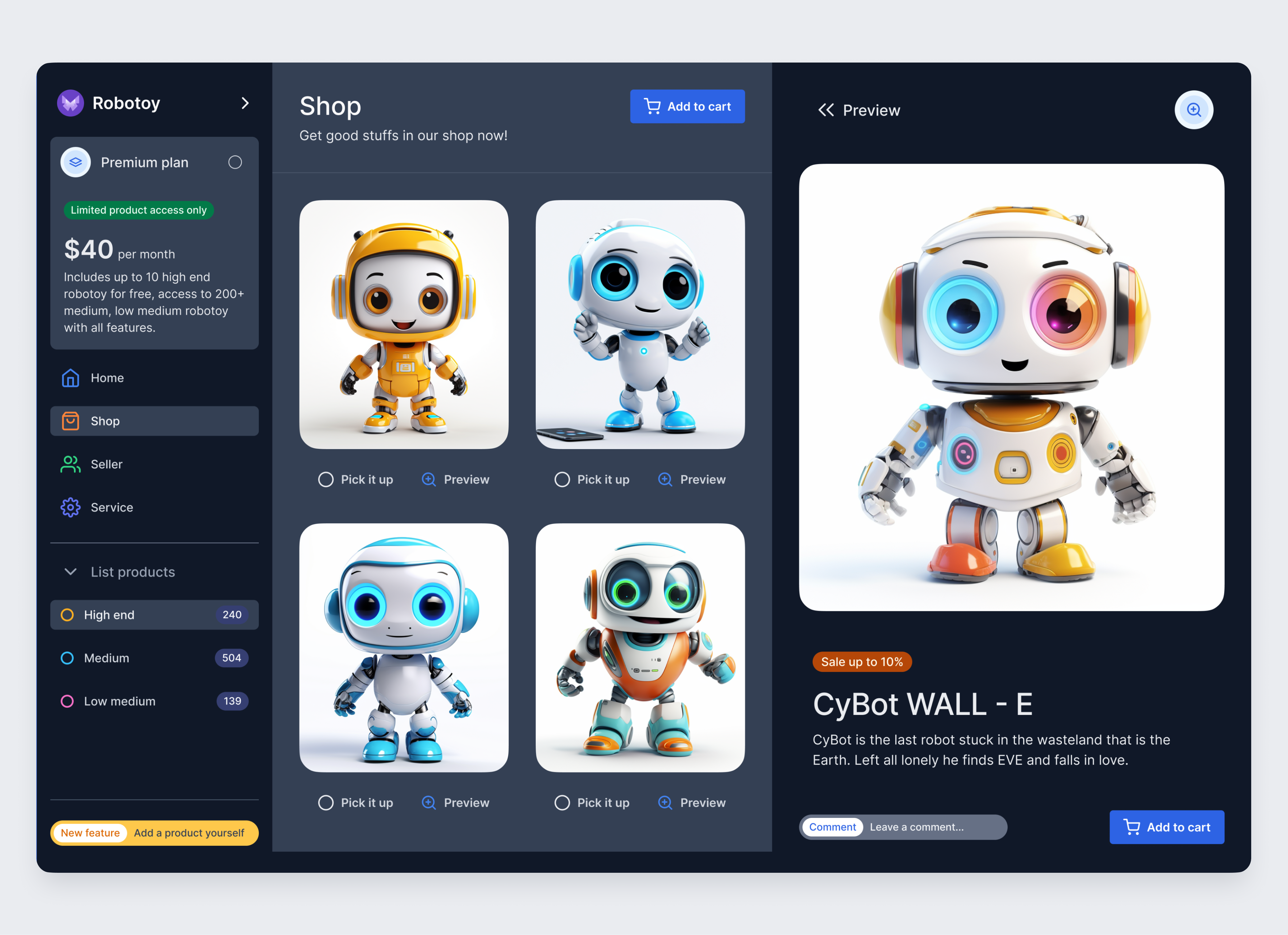 Shopping Robot Toy Website Design: UX/UI Designer 3d colorfuldesign creativedesign digitaldesign ecommerce interactiondesign mobileui onlineshopping productdesign responsivedesign robottoys shoppingwebsite toystore toywebsite userexperience userinterface uxui webdesign webdevelopment websitedesign