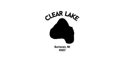 Clear Lake Logo graphic design logo