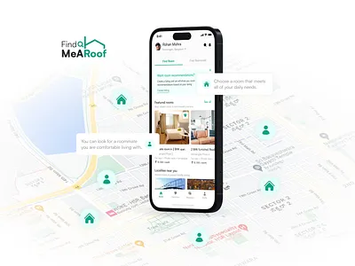 Broker Free Listings to Find the Right Accommodation airbnb bookings app design houserent mobile app online booking property property management realestate renting travel trip ui ux