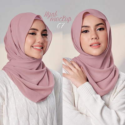 Hijab Mockup Pack 67 apparel clothes design download esarp fabric fashion female girl hijab mockup model muslim photoshop psd sal scarf shawl textile woman