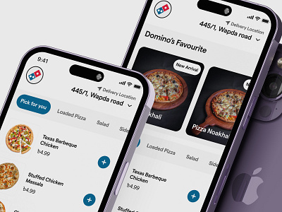 food delivery app app app design delivery dominos drinks ecommerce food mobile app ui ux