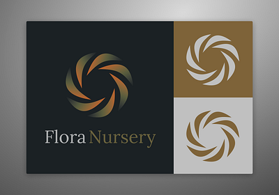 Flora Nursery branding figma flower garden illustration logo logo design nursery ui