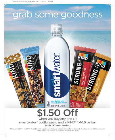 Smart Water and Kind sale ad - Paridies