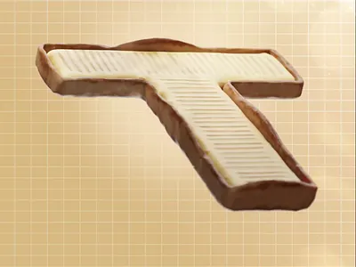 T letter from 36 Days Of Type 2023 3d blender c4d cg design illustration motion graphics octane redshift