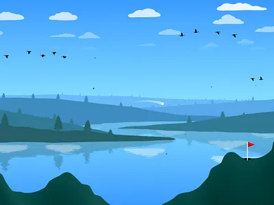 2D Golf Game 2d art game golf indie