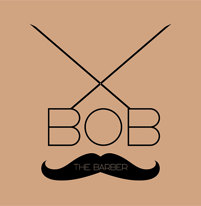 Bob the Barber dailylogochallenge design graphic design logo