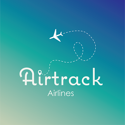 Airtrack airlines dailylogochallenge design graphic design logo