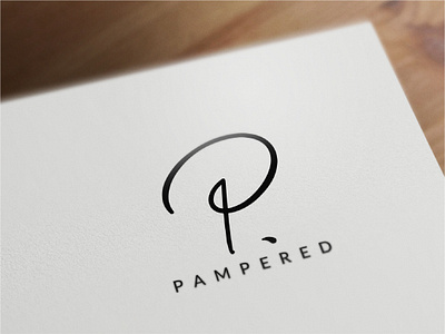 Pampered Logo Design branding design graphic design logo typography
