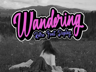 Retro Serif minimalist font app branding design font graphic design illustration logo ui ux vector