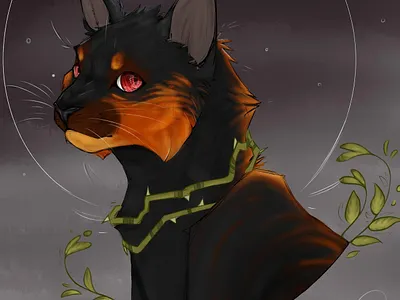 Kitty cat portrait cat design digitalart fanart feline illustration portrait sketch