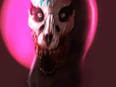 Bloodthirsty dragon 2d digitalart dragon fanart illustration oc