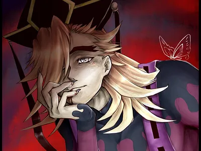 Douma doodle 2d anime demonslayerfanart design digitalart douma fanart illustration kimetsu no yaiba kimetsunoyaiba