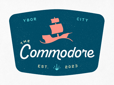 Commodore Badge badge badge design commodore logo sail seas