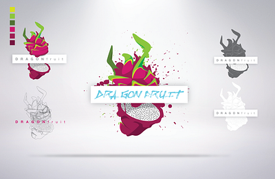 Dragonfruit Logo Concept