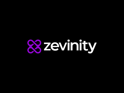Zevinity (example brand) apps brand create endless infinite infinity letter logo loop looping made mark modern monogram sale simple symbol z