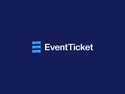 Event Ticket | Ticket Logo design event graphic design identity letter logo minimal modern ticket