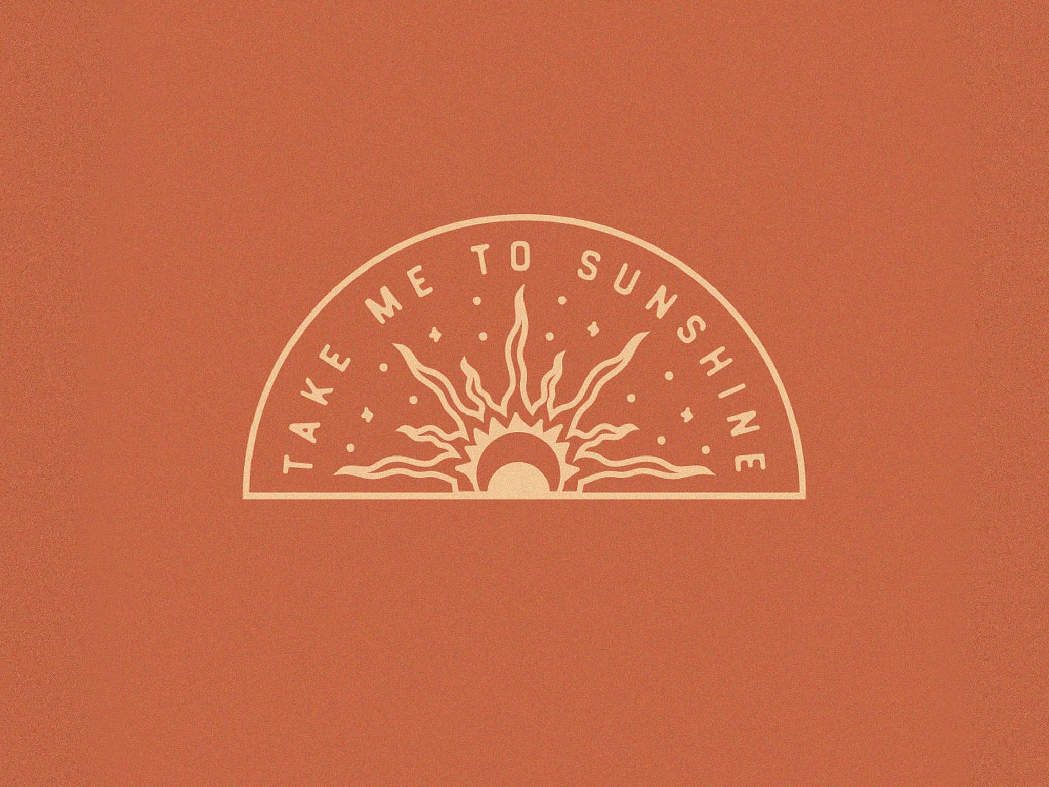 Sunshine Badge by Ben Dombrow on Dribbble