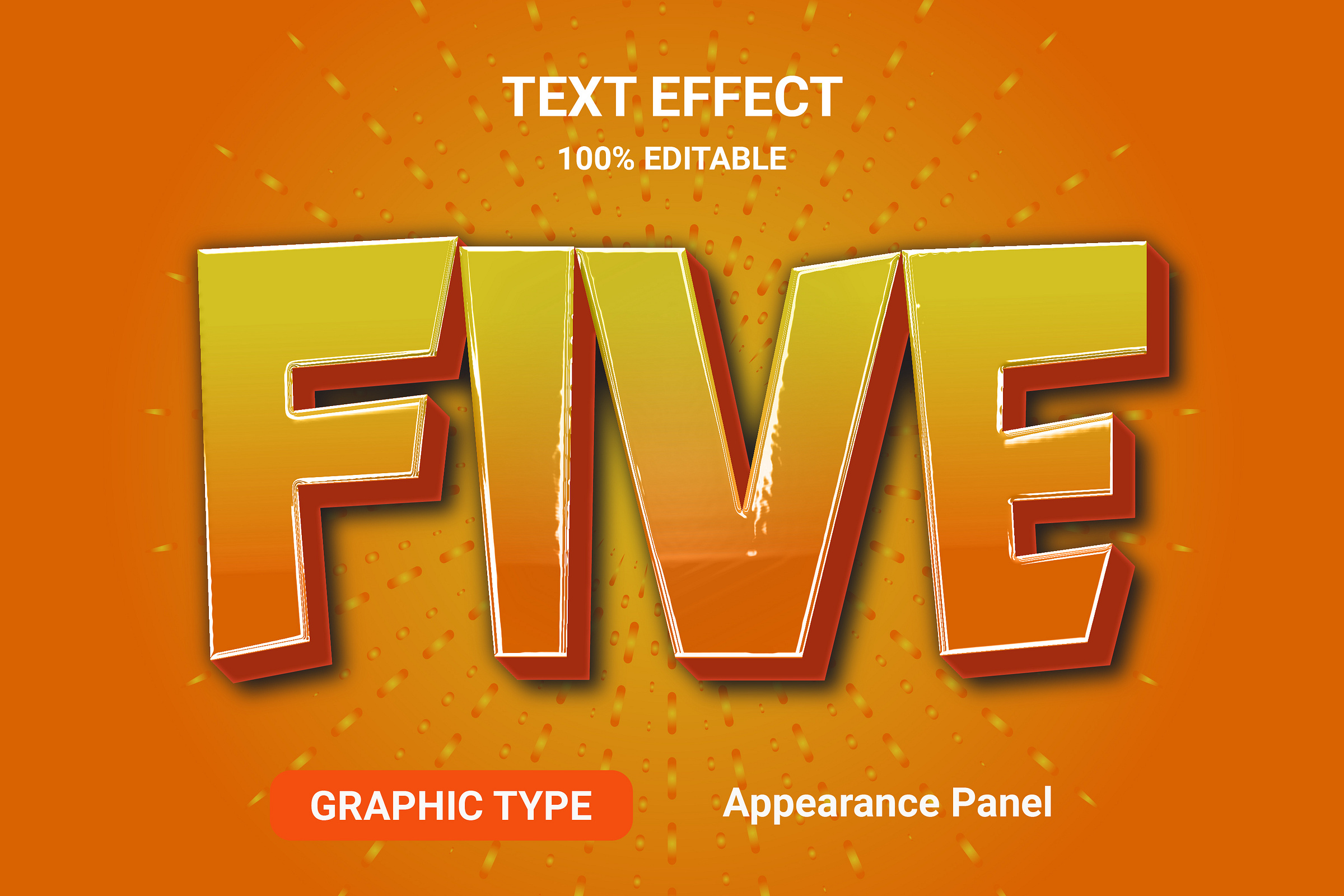 five-text-effect-by-b-studio-on-dribbble