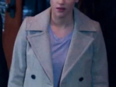 Riverdale S02 Lili Reinhart Grey Coat grey coat grey double breasted coat