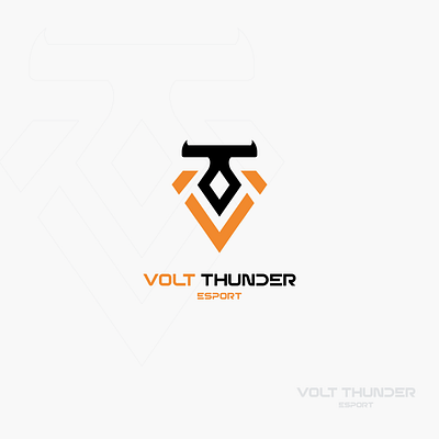 Volt of Thunder Esports Logo animation branding design graphic design illustration logo typography ui ux vector