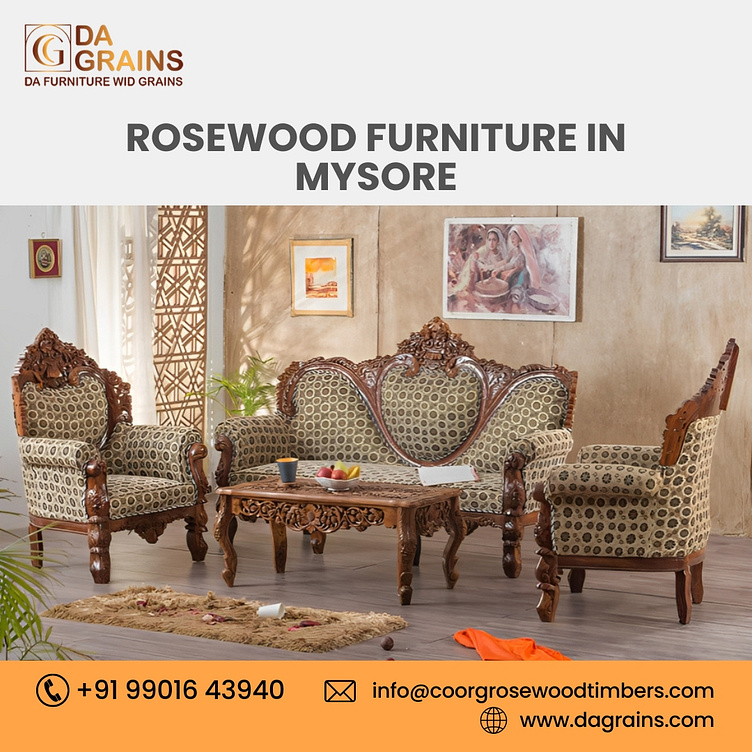 Rosewood Furniture In Mysore by dagrains 123 on Dribbble