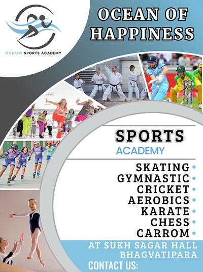Sports Academy design graphic design template