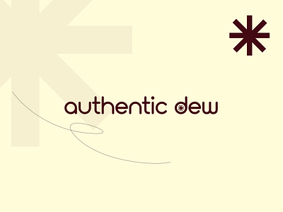 Authentic Dew | Branding 3d animation app branding design graphic design icon illustration logo minimal motion graphics typography ui