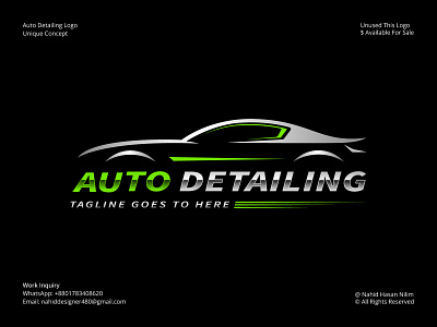 Car Logo, Auto Detailing Logo, Automotive Logo Design Template auto detailing car logo auto detailing logo automobile logo automotive detailing logo automotive logo branding car detailing logo car logo car logo branding car logo design car logo template car repair logo car wash logo detailing logo logo logo design modern car logo racing logo speed car logo sports car logo