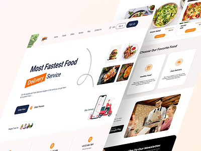 Food Delivery,Restaurant Web Site Design app branding creative design design dribbble2023 food landing page food ui food ux graphic design landing page design online food delivery product restaurant app restaurant landing page restaurant ui restaurant website ui ui design ux web design website design