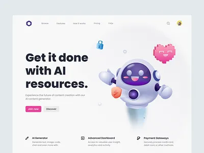 Typingflow - AI web design ai aiproject aiwebdesign app branding design graphic design illustration intelligence logo marketing typography ui ux vector